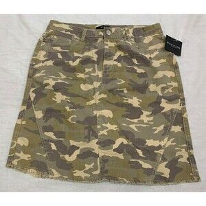 NWT BACCINI WOMENS CAMO SKIRT SIZE 6
